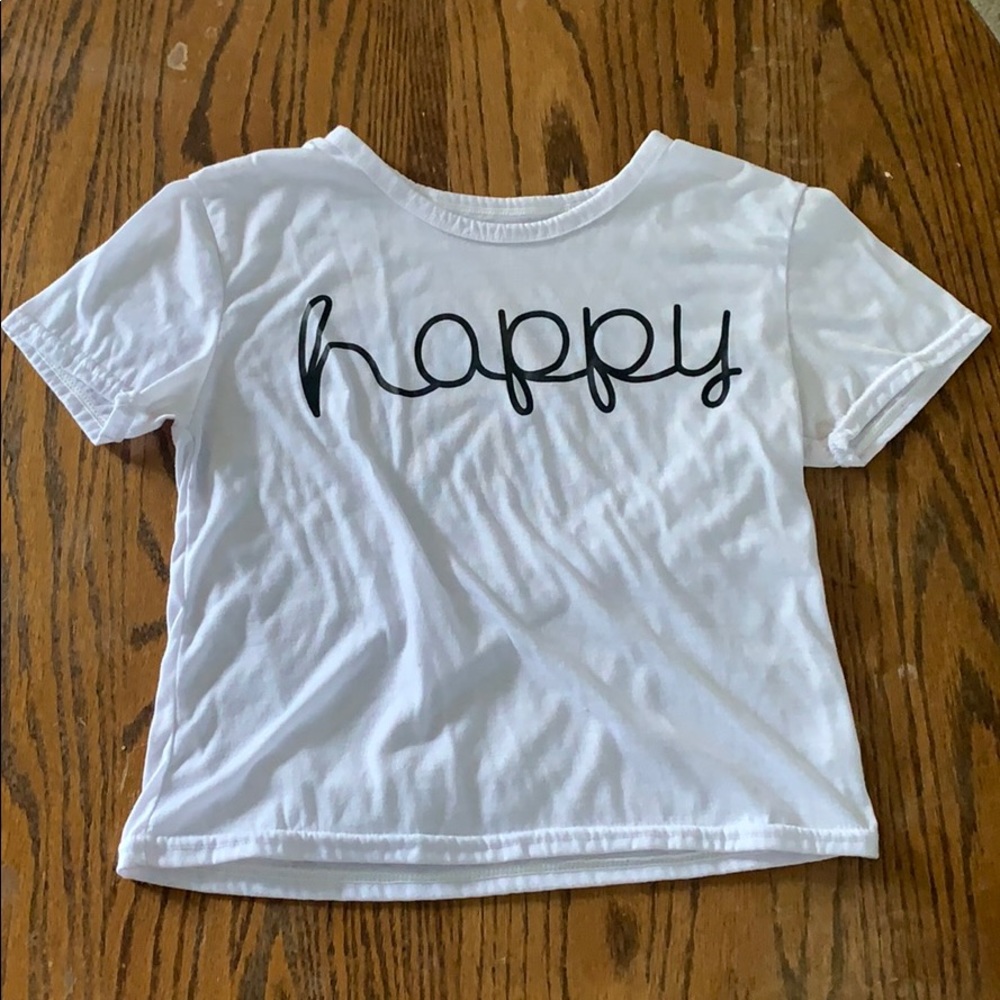 Cropped  t-shirt